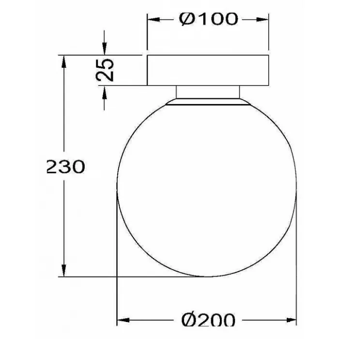 Накладной светильник Maytoni Basic form MOD321WL-01B1 от ImperiumLoft