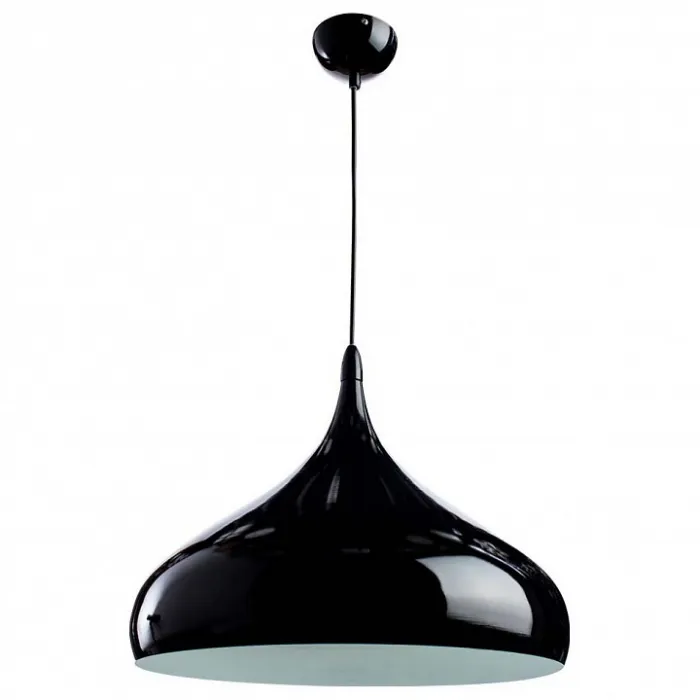 Подвесной светильник Arte Lamp Capello A3266SP-1BK Цвет арматуры черный Цвет плафонов черный от ImperiumLoft