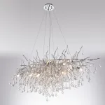 Подвесная люстра Divinare Salice 3132/26 SP-13 Цвет арматуры Серый Цвет плафонов Неокрашенный от ImperiumLoft