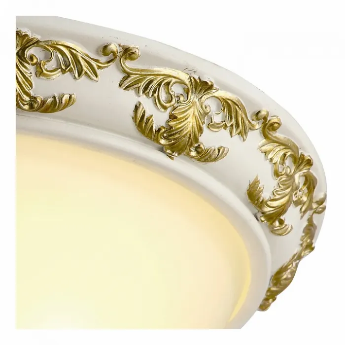 Накладной светильник Arte Lamp Benessere A9570PL-2WG Цвет арматуры золото Цвет плафонов белый от ImperiumLoft