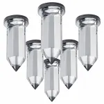 Комплект из 6 встраиваемых светильников Lightstar Nubella 079064 Цвет арматуры хром Цвет плафонов прозрачный от ImperiumLoft