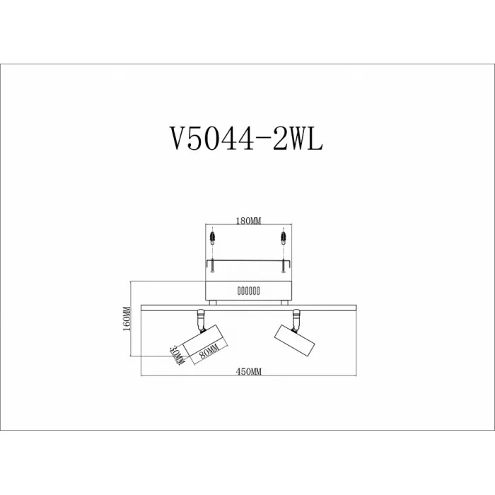 Спот Moderli Right V5044-2WL от ImperiumLoft