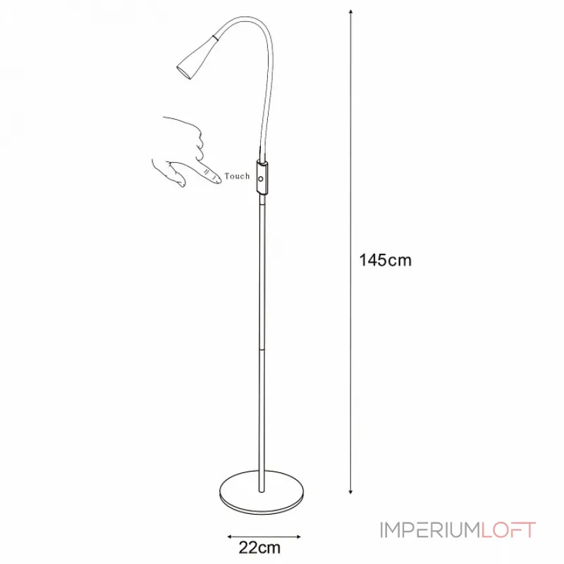 Торшер Lucide Zozy 18756/03/30 Цвет плафонов черный Цвет арматуры черный от ImperiumLoft Торшер Lucide Zozy 18756/03/30 Цвет плафонов черный Цвет арматуры черный от ImperiumLoft