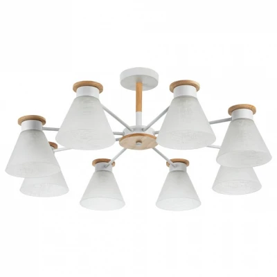 Люстра на штанге Arte Lamp Tyler A1031PL-8WH 