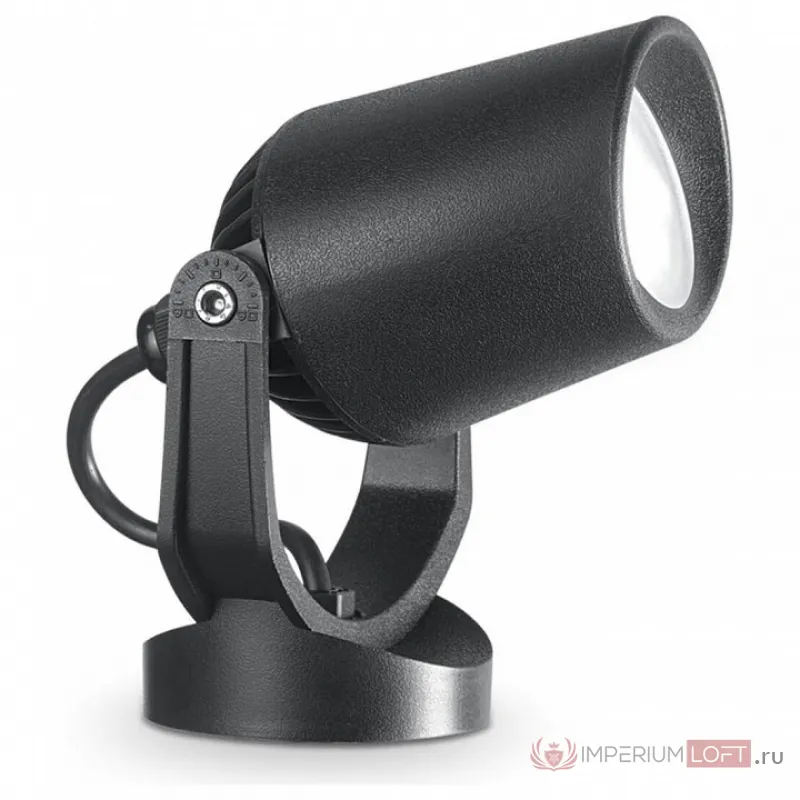 Наземный низкий светильник Ideal Lux Minitommy MINITOMMY PT NERO 3000K Цвет плафонов черный от ImperiumLoft