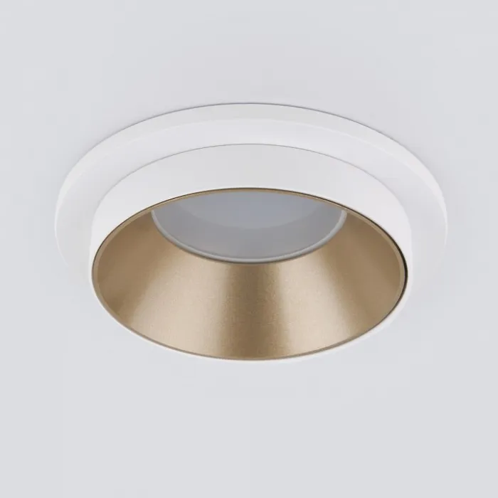 Встраиваемый светильник Elektrostandard 113 MR16 a053343 Цвет арматуры золото от ImperiumLoft
