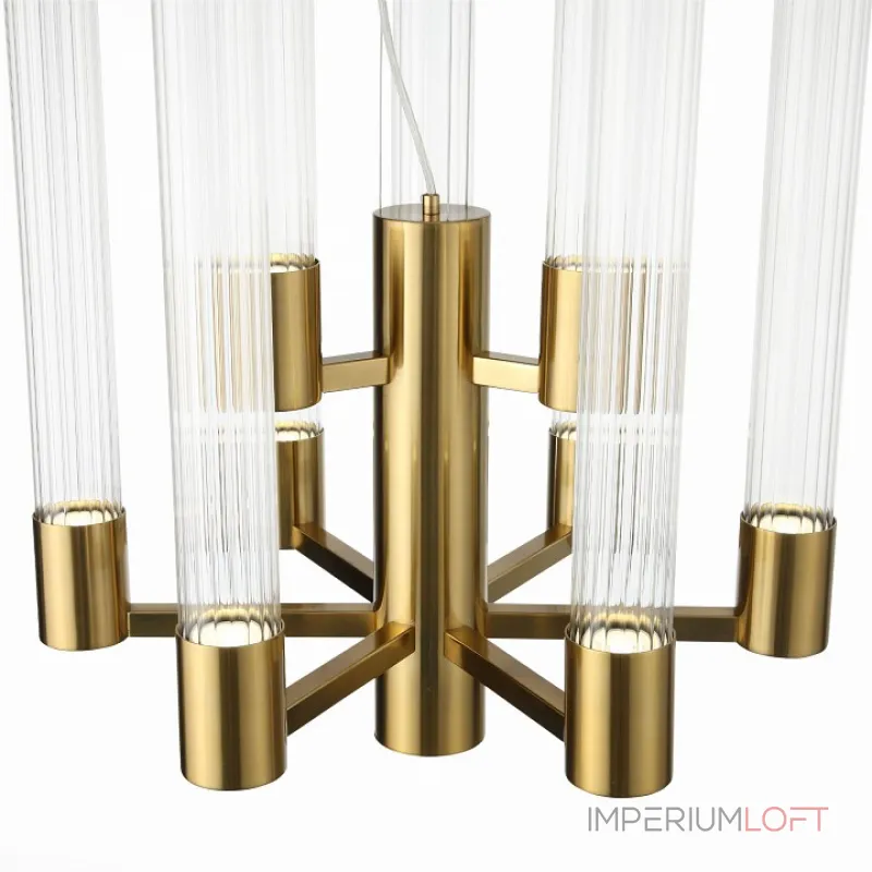 Подвесная люстра ST-Luce Terni SL1229.303.09 Цвет арматуры желтый Цвет плафонов неокрашенный