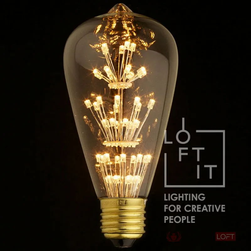 Лампа светодиодная Loft it Edison Bulb ST64-47LED от ImperiumLoft