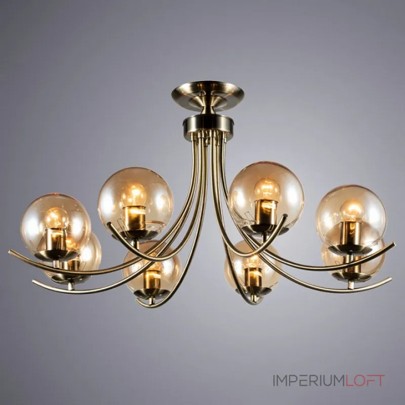 Люстра на штанге Arte Lamp Scarlett A2715PL-8AB 