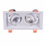 Встраиваемый светильник MW-Light Круз 637016202 Цвет арматуры белый Цвет плафонов кремовый от ImperiumLoft