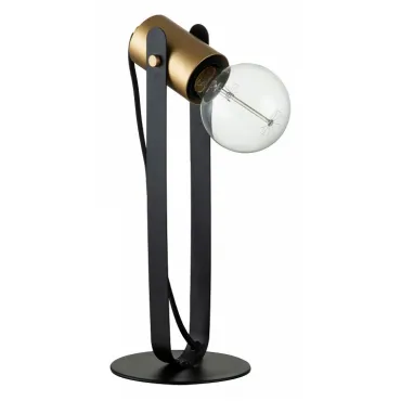 Настольная лампа декоративная Indigo Animo 10007/B/1T Black от ImperiumLoft