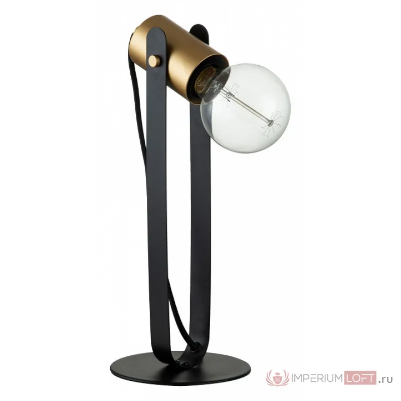 Настольная лампа декоративная Indigo Animo 10007/B/1T Black от ImperiumLoft