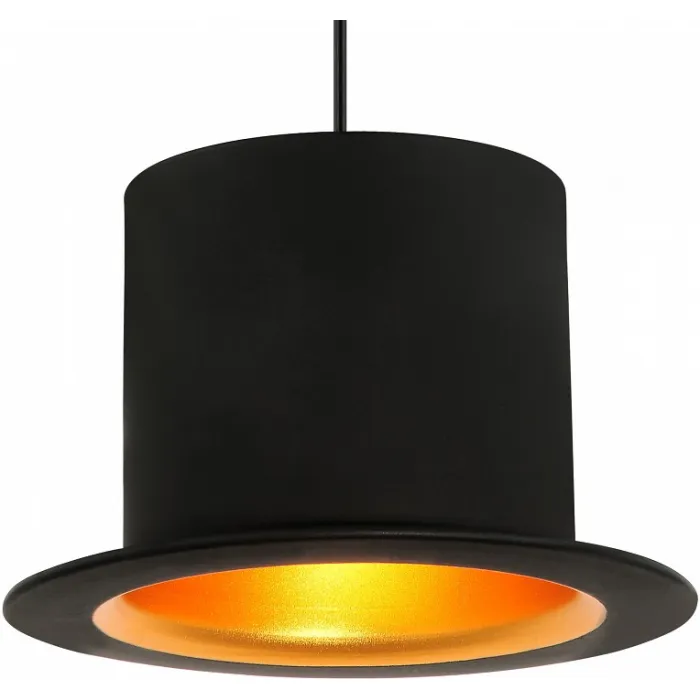 Подвесной светильник Arte Lamp Bijoux A3236SP-1BK Цвет арматуры черный Цвет плафонов черный от ImperiumLoft