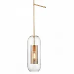 Бра Vele Luce Coro VL5524W11 Цвет арматуры латунь Цвет плафонов прозрачный от ImperiumLoft