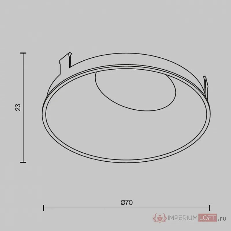 Кольцо декоративное Maytoni Wise Ring057-10-MG от ImperiumLoft