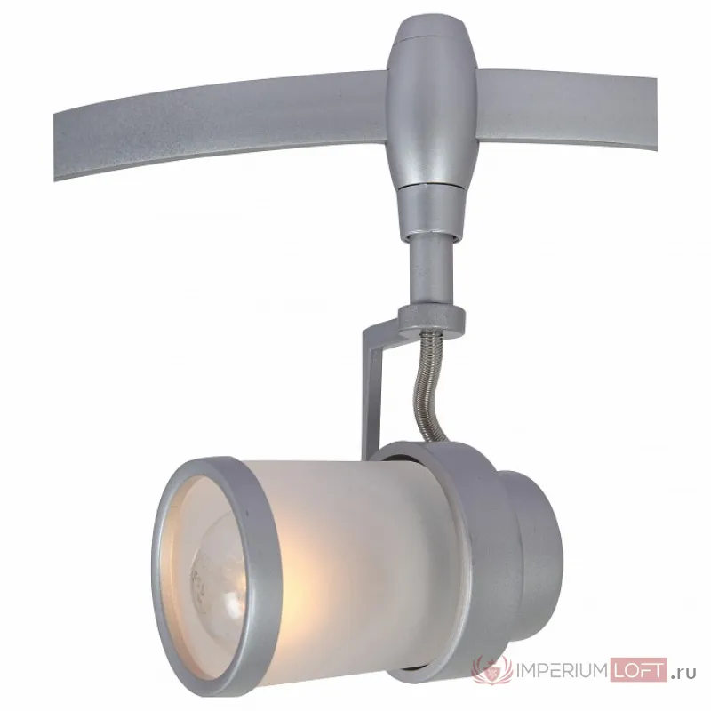 Светильник на штанге Arte Lamp Rails A3056 A3056PL-1SI Цвет арматуры серебро Цвет плафонов серебро от ImperiumLoft