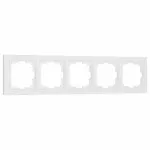 Рамка на 5 постов Werkel Snabb basic W0052001