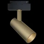 Светильник на штанге Maytoni Technical Track TR019-2-15W3K-MG Цвет арматуры черный Цвет плафонов латунь от ImperiumLoft