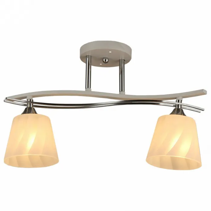 Накладной светильник Imex 3140 MD.3140-2-S WT+CH Цвет арматуры золото от ImperiumLoft