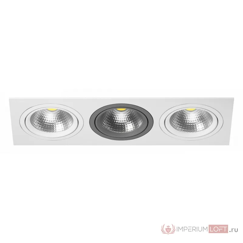 Встраиваемый светильник Lightstar Intero 111 i836060906 Цвет арматуры серый от ImperiumLoft