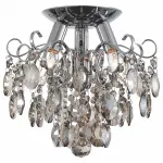 Потолочная люстра ST-Luce Orecchini SL846.102.03 Цвет арматуры хром Цвет плафонов черный от ImperiumLoft
