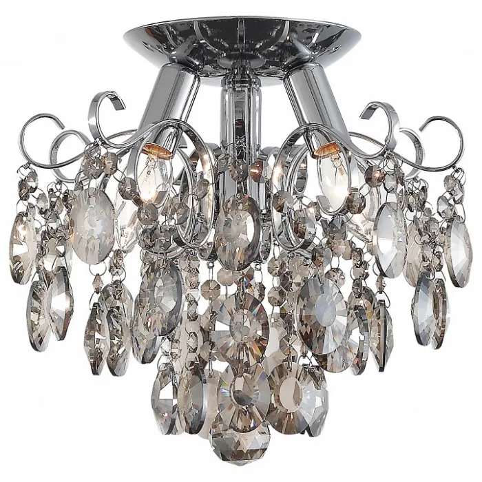 Потолочная люстра ST-Luce Orecchini SL846.102.03 Цвет арматуры хром Цвет плафонов черный от ImperiumLoft