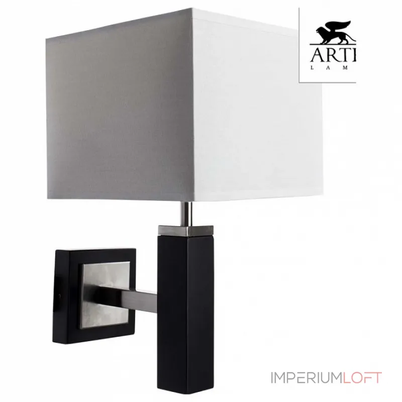 Бра Arte Lamp Waverley A8880AP-1BK Цвет арматуры хром Цвет плафонов белый Бра Arte Lamp Waverley A8880AP-1BK Цвет арматуры хром Цвет плафонов белый