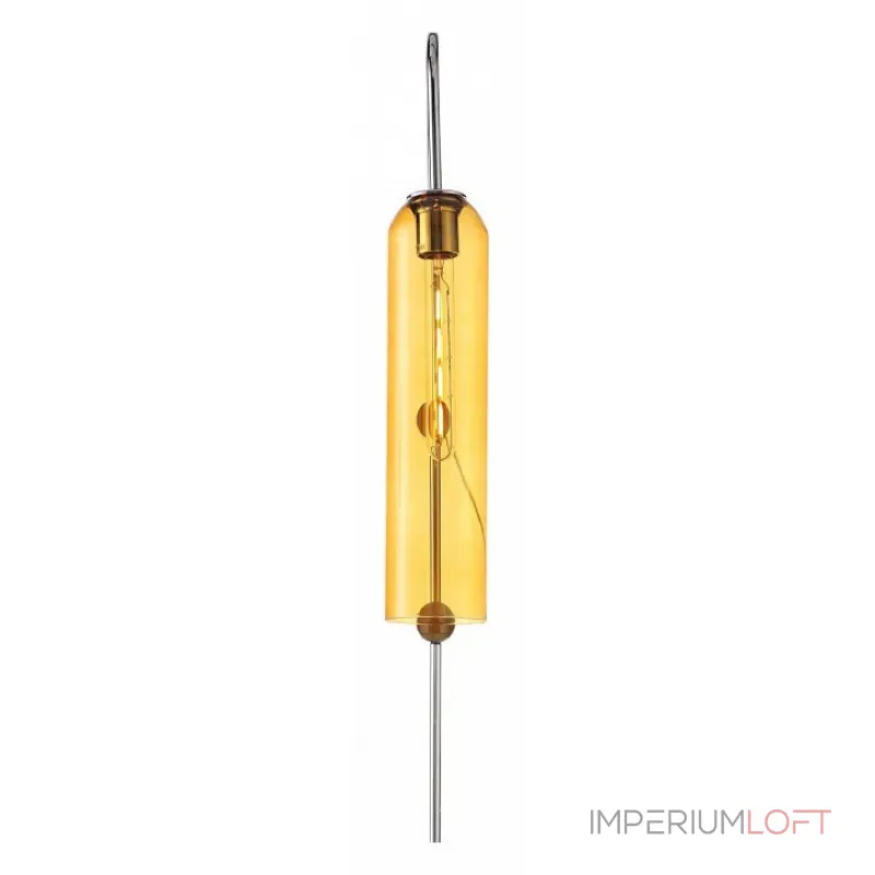 Бра ST-Luce Callana SL1145.191.01 Цвет арматуры хром Цвет плафонов янтарный Бра ST-Luce Callana SL1145.191.01 Цвет арматуры хром Цвет плафонов янтарный