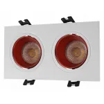 Встраиваемый светильник Denkirs DK3022 DK3072-WH+RD