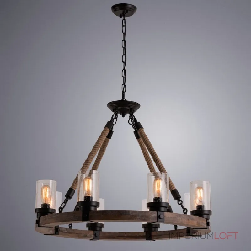 Подвесная люстра Arte Lamp Dodge A1693SP-8BR Подвесная люстра Arte Lamp Dodge A1693SP-8BR