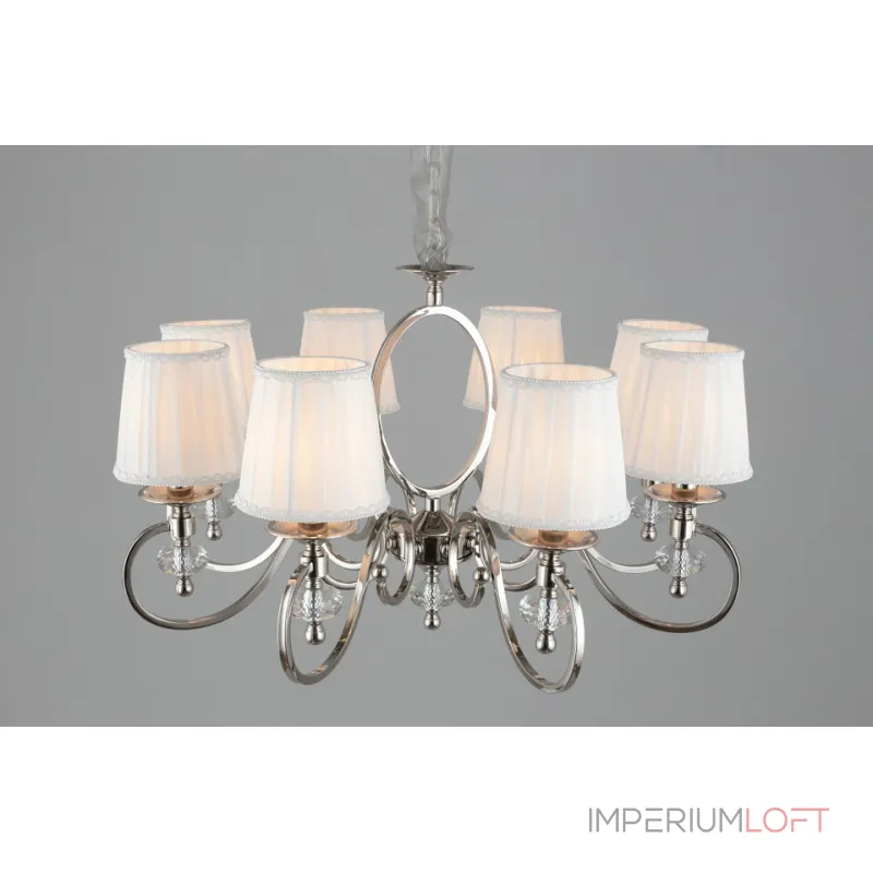Подвесная люстра Aployt Reni APL.717.03.08 Цвет арматуры хром Цвет плафонов белый от ImperiumLoft Подвесная люстра Aployt Reni APL.717.03.08 Цвет арматуры хром Цвет плафонов белый от ImperiumLoft