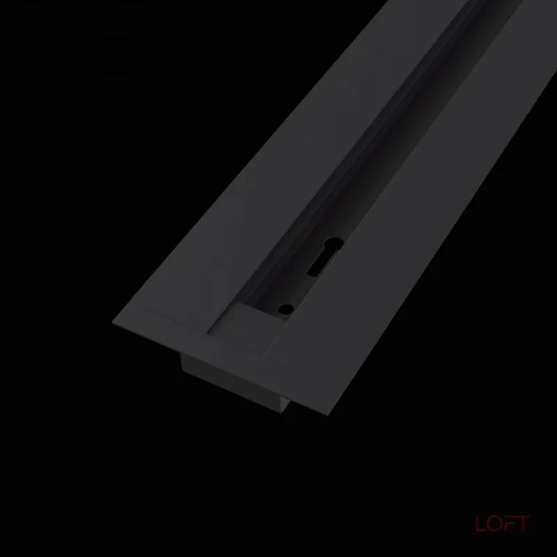 Трек встраиваемый Maytoni Track TRX004-112B Цвет арматуры черный Трек встраиваемый Maytoni Track TRX004-112B Цвет арматуры черный