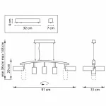 Подвесной светильник Lightstar Rullo LR735862373 от ImperiumLoft