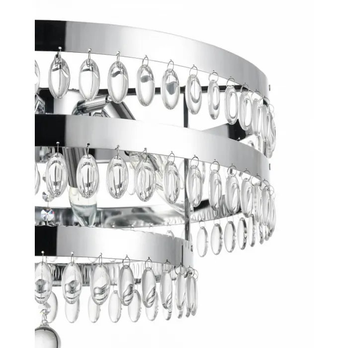 Подвесная люстра Vele Luce Breeze VL3263P06 Цвет арматуры хром Цвет плафонов прозрачный от ImperiumLoft