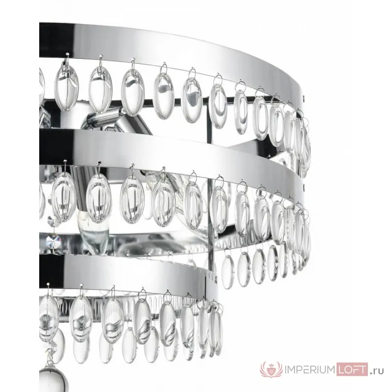 Подвесная люстра Vele Luce Breeze VL3263P06 Цвет арматуры хром Цвет плафонов прозрачный от ImperiumLoft