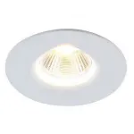 Встраиваемый светильник Arte Lamp Uovo A1427PL-1WH Цвет арматуры белый Цвет плафонов коричневый