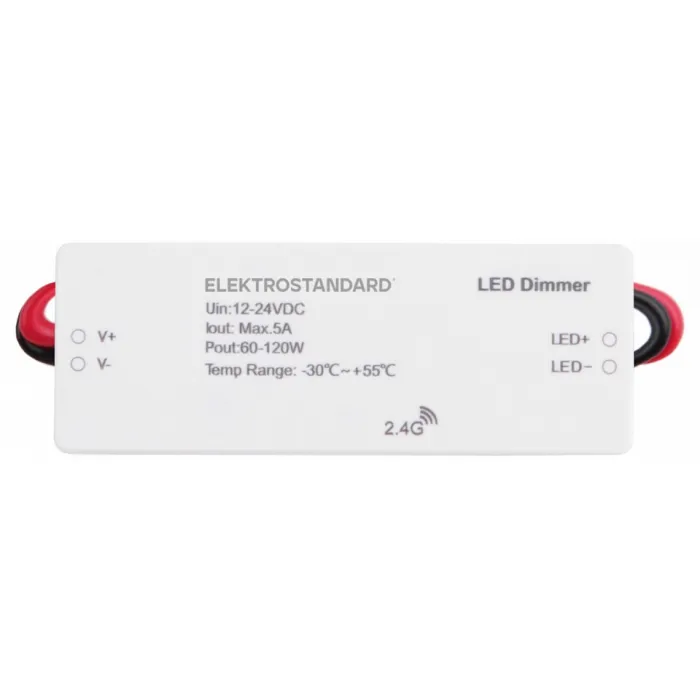 Контроллер-диммер Elektrostandard Аксессуары для светодиодных лент 12/24V 95006/00 от ImperiumLoft