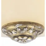 Накладной светильник Arte Lamp Torta A7141PL-2SB Цвет арматуры серебро Цвет плафонов белый от ImperiumLoft