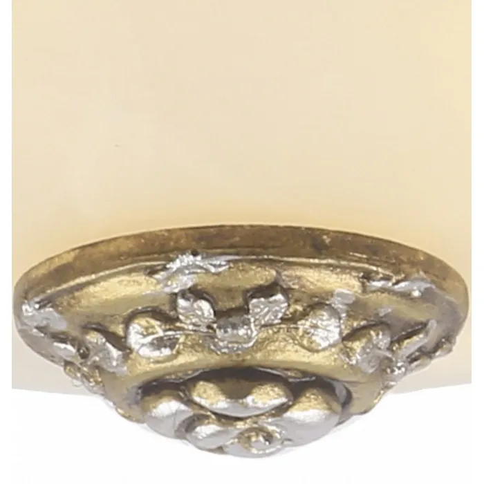 Накладной светильник Arte Lamp Torta A7141PL-2SB Цвет арматуры серебро Цвет плафонов белый от ImperiumLoft