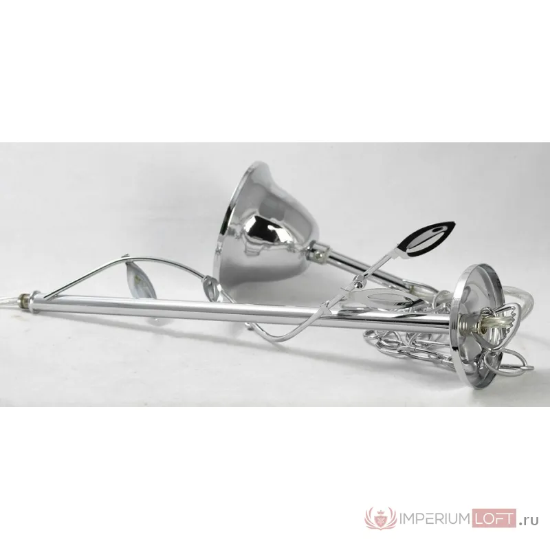 Подвесная люстра LGO Phoenix LSP-0184 Цвет арматуры хром Цвет плафонов прозрачный от ImperiumLoft