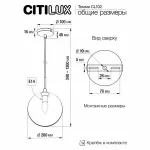 Подвесной светильник Citilux Томми CL102627