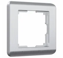 Рамка на 1 пост Werkel Snabb basic 3 W0012106 Цвет арматуры серебро Рамка на 1 пост Werkel Snabb basic 3 W0012106 Цвет арматуры серебро