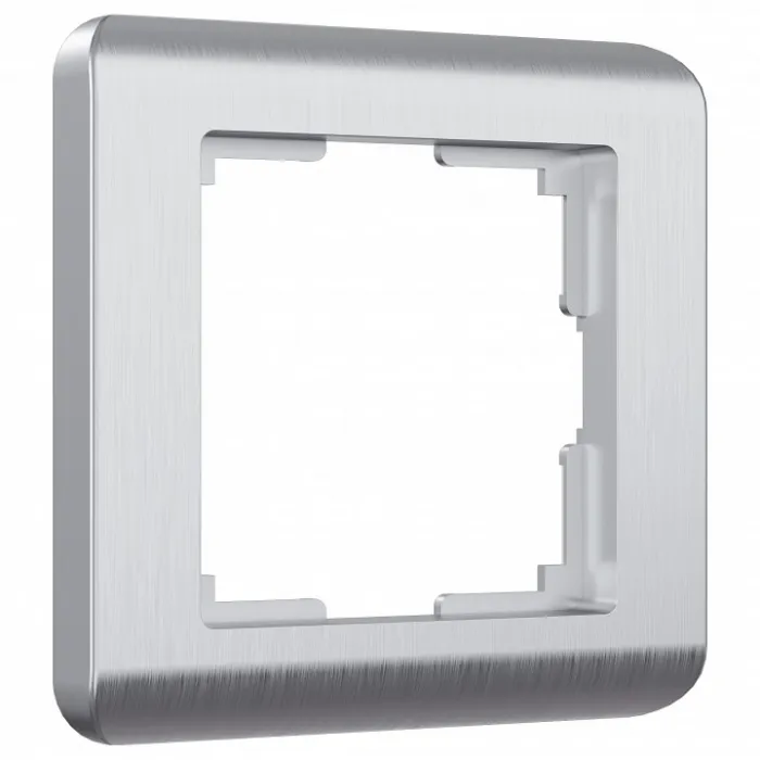 Рамка на 1 пост Werkel Snabb basic 3 W0012106 Цвет арматуры серебро от ImperiumLoft