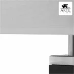 Бра Arte Lamp Waverley A8880AP-1BK Цвет арматуры хром Цвет плафонов белый