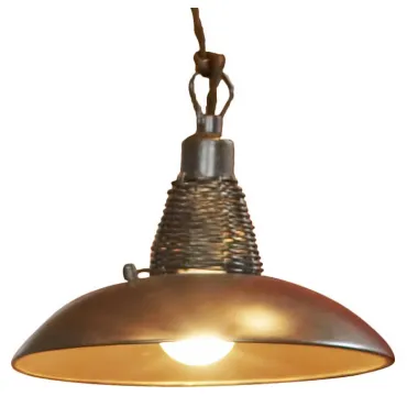 Подвесной светильник Lussole Ancona LSN-1076-01 Цвет арматуры медь Цвет плафонов коричневый