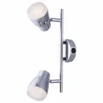 Спот Arte Lamp Cuffia A5621AP-2CC Цвет арматуры хром Цвет плафонов хром от ImperiumLoft