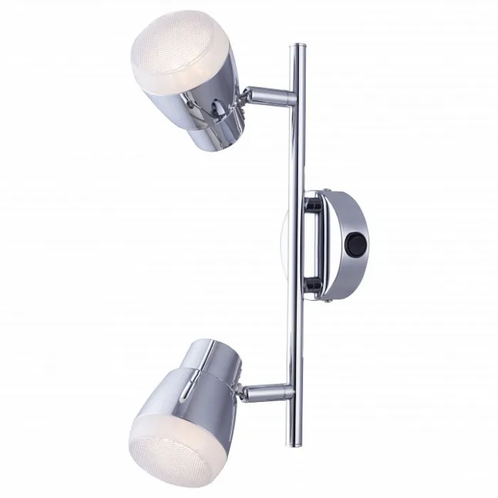 Спот Arte Lamp Cuffia A5621AP-2CC Цвет арматуры хром Цвет плафонов хром от ImperiumLoft