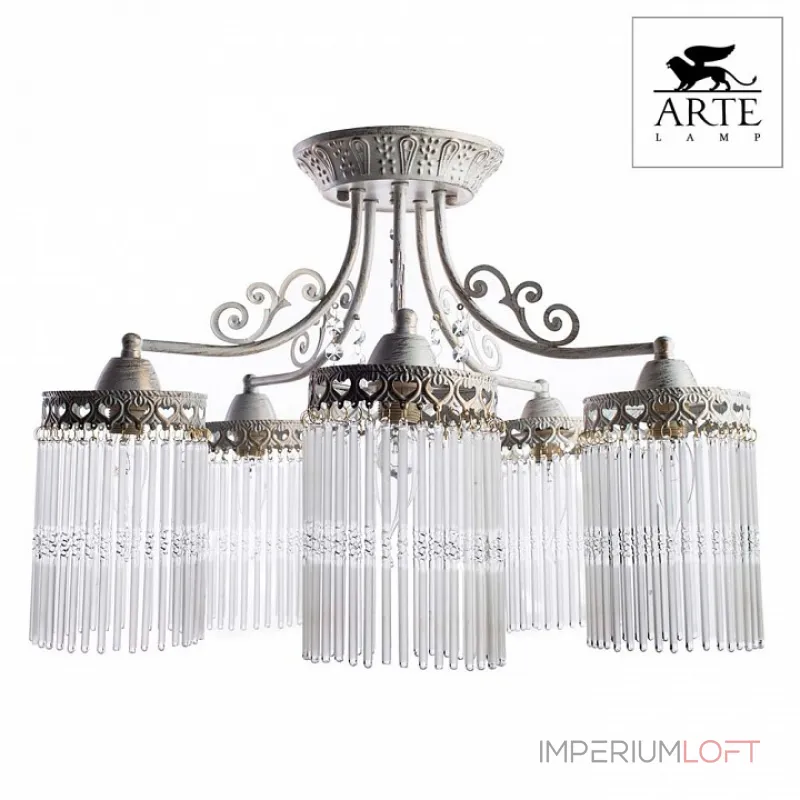 Потолочная люстра Arte Lamp Torrente A1678PL-5WG 