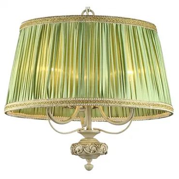 Подвесной светильник Maytoni Olivia ARM325-33-W Цвет арматуры кремовый Цвет плафонов зеленый