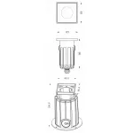 Встраиваемый в дорогу светильник Deko-Light NC COB I 730438 Цвет арматуры черный Цвет плафонов прозрачный от ImperiumLoft